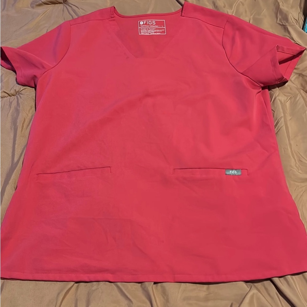 Figs Ultra Rose Casma Scrub top